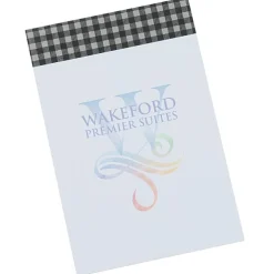 Souvenir Designer Notepad - 6 inches x 4 inches - 50 Sheet - Buffalo Plaid - 24 hr