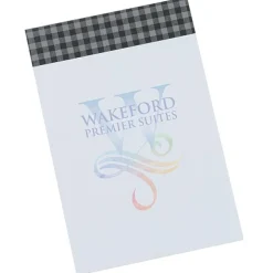 Souvenir Designer Notepad - 6 inches x 4 inches - 50 Sheet - Buffalo Plaid - 24 hr