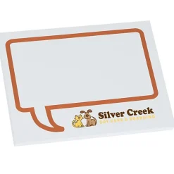 Souvenir Designer Sticky Note - 3 inches x 4 inches - Message Bubble - 50 Sheet