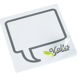 Souvenir Designer Sticky Note - 3 inches x 3 inches - Message Bubble - 25 Sheet