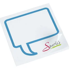 Souvenir Designer Sticky Note - 3 inches x 3 inches - Message Bubble - 50 Sheet