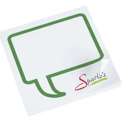 Souvenir Designer Sticky Note - 3 inches x 3 inches - Message Bubble - 50 Sheet