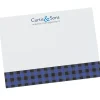 Souvenir Designer Sticky Note - 3” x 4” - Buffalo Plaid - 50 Sheet - 24 hr