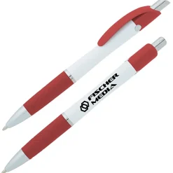 Souvenir Emblem Pen - White