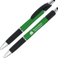 Souvenir Emblem Stylus Pen - Metallic