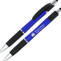 Souvenir Emblem Stylus Pen - Metallic