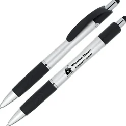 Souvenir Emblem Stylus Pen - Metallic