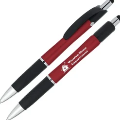 Souvenir Emblem Stylus Pen - Metallic