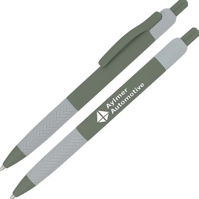 Souvenir Herringbone Soft Touch Pen