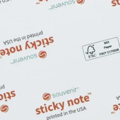 Souvenir Memo Tabs Sticky Notepad - 25 sheet