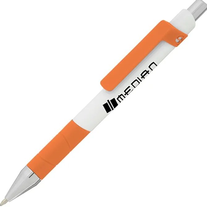 Souvenir Rize Grip Pen - White
