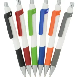 Souvenir Rize Grip Pen - White - 24 hr