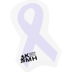 Souvenir Sticky Note - Awareness Ribbon - 25 Sheet