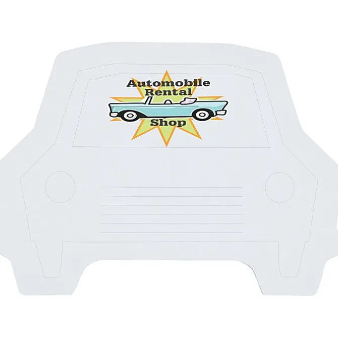Souvenir Sticky Note - Car - 25 Sheet