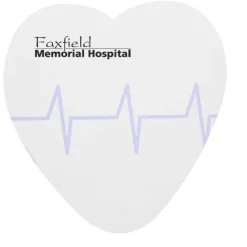 Souvenir Sticky Note - Heart - Pulse - 25 Sheet