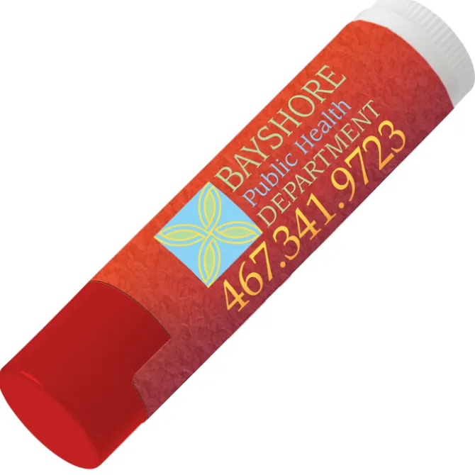 SPF 15 Lip Balm - Colored Cap - 24 hr