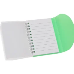 Spiral Curve Notebook - 4 1/4 inches x 3 1/4 inches