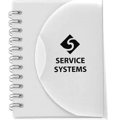 Spiral Curve Notebook - 4 1/4 inches x 3 1/4 inches
