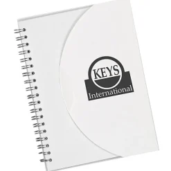 Spiral Curve Notebook - 7 inches x 5 inches