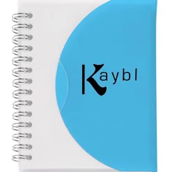 Spiral Curve Notebook - 5 1/4 inches x 4 1/4 inches