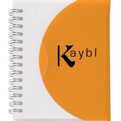 Spiral Curve Notebook - 5 1/4 inches x 4 1/4 inches