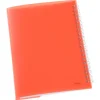 Spiral Curve Notebook - 7 inches x 5 inches - 24 hr