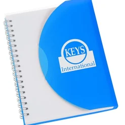 Spiral Curve Notebook - 7 inches x 5 inches - 24 hr