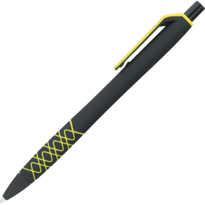 Spiralina Soft Touch Pen - Black