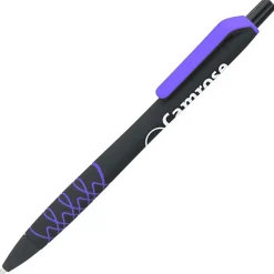 Spiralina Soft Touch Pen - Black