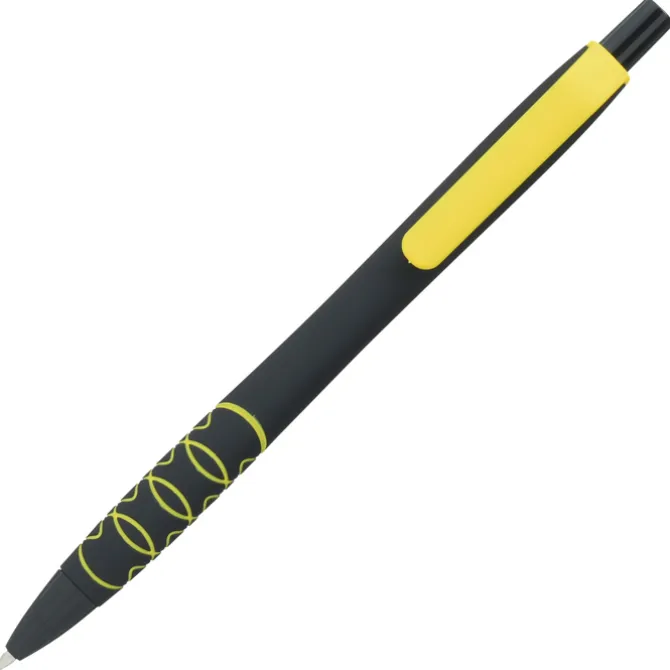Spiralina Soft Touch Pen - Black