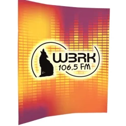 Splash Curved Floor Display - 7' - Front Graphics - Replacement Graphic