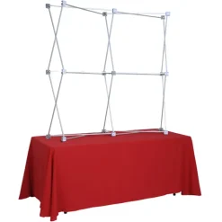 Splash Curved Tabletop Display - 5' - Front Graphics