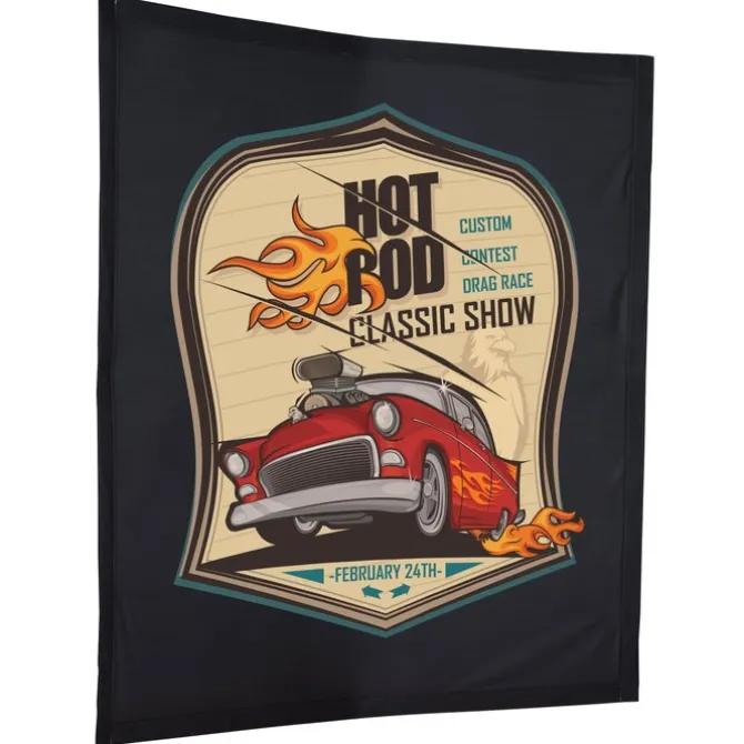 Splash Curved Tabletop Display - 5' - Front Graphics - Replacement Graphic