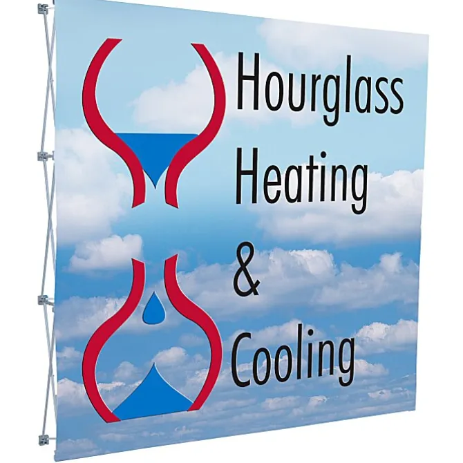 Splash Floor Display - 7' - Front Graphics