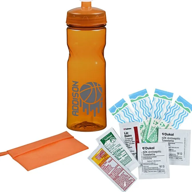 Sport Bottle with First Aid Kit