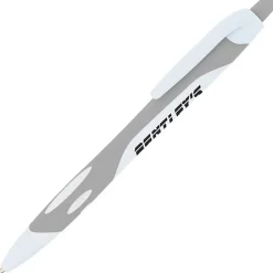 Sport Soft Touch Gel Pen - White