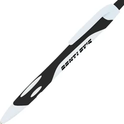 Sport Soft Touch Gel Pen - White - 24 hr