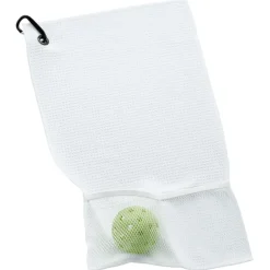 Sport Waffle Towel with Mesh Pockets