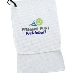 Sport Waffle Towel with Mesh Pockets