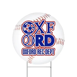 Sport Yard Sign - Baseball - 24 inches x 24 inches