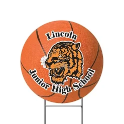 Sport Yard Sign - Basketball - 24 inches x 24 inches