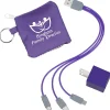 Sporty 3-in-1 Pouch with Wall Charger