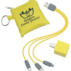 Sporty 3-in-1 Pouch with Wall Charger