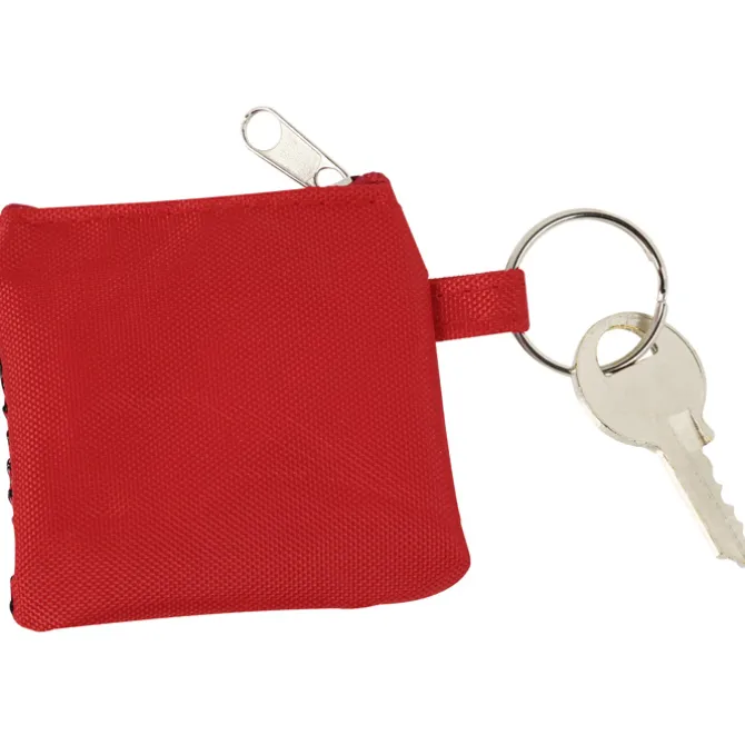 Sporty Pouch with Colorful Earbuds