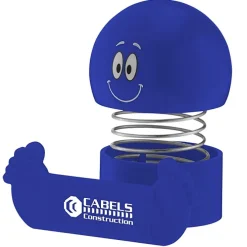 Springy Smiley Face Phone Stand