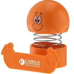Springy Smiley Face Phone Stand