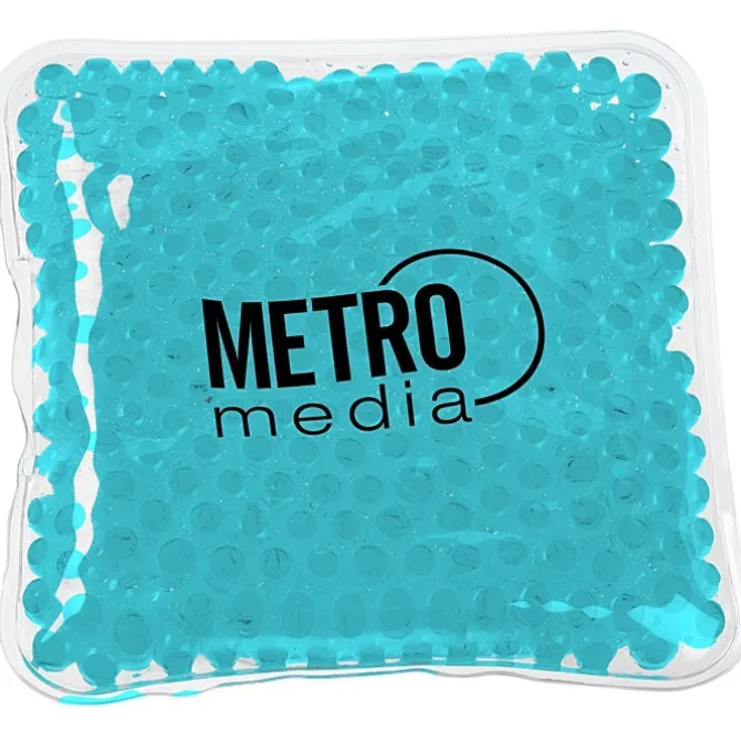 Square Aqua Pearls Hot/Cold Pack