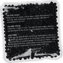 Square Aqua Pearls Hot/Cold Pack