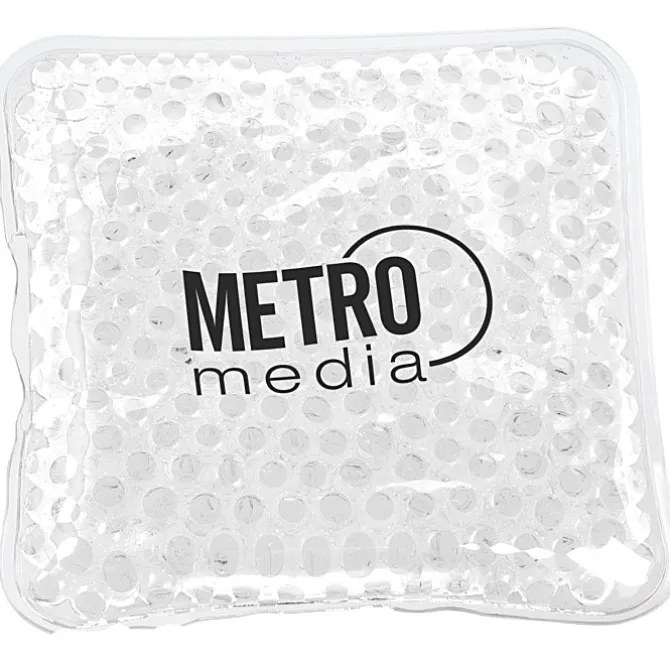 Square Aqua Pearls Hot/Cold Pack