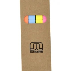 Square Four Piece Boxed Highlighter Set